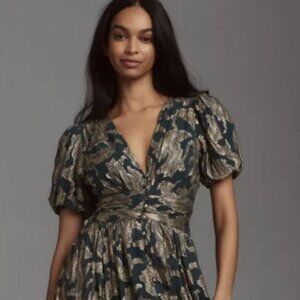 Anthropologie Katerina Button Front Midi Dress.  NWT Plus Size US 26